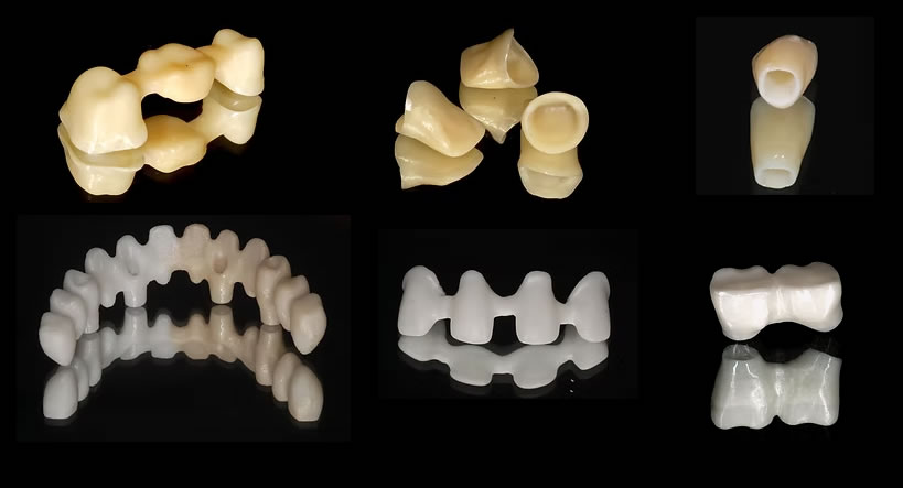 Coping próteses fixas de Zircônia